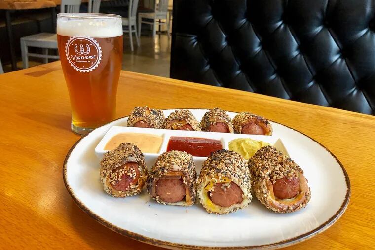 Bagels and beer as Spread Bagelry and Workhorse Brewing meet up in