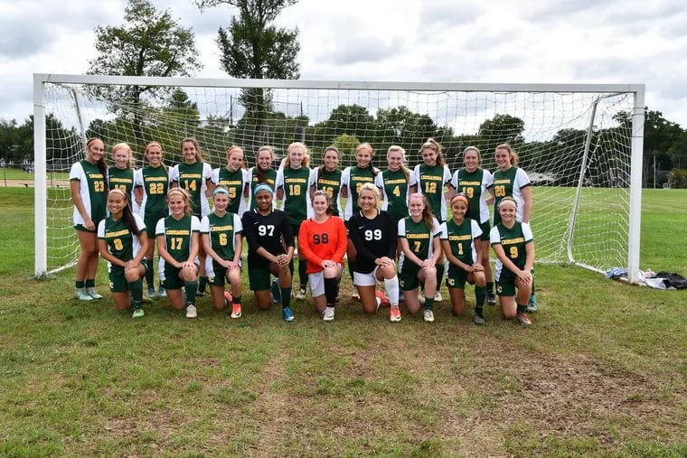 The Lansdale Catholic girls' soccer team won 2-1 over Little Flower in the Catholic League semifinals on Tuesday.