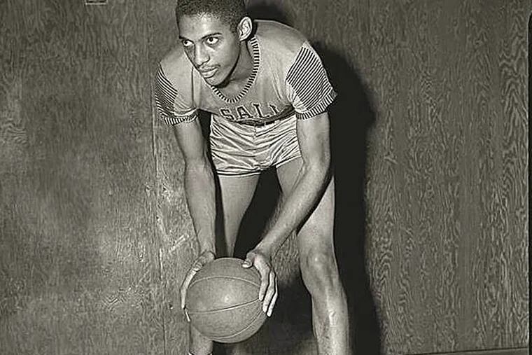 Jack Moore, La Salle's first black basketball player.