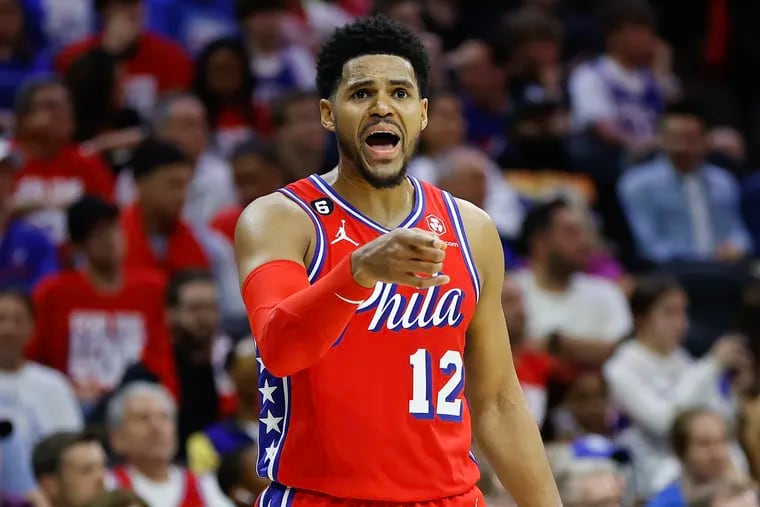 Sixers forward Tobias Harris finished with 21 points on 9-of-14 shooting and held former Villanova standout Mikal Bridges to just seven second-half points.