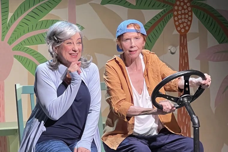 "Boca" at Act II Playhouse with Mary Martello (left) and Penelope Reed.