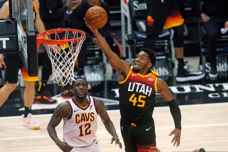 Donovan Mitchell is averaging 25.7 points and 5.5 assists for the Utah Jazz this season.