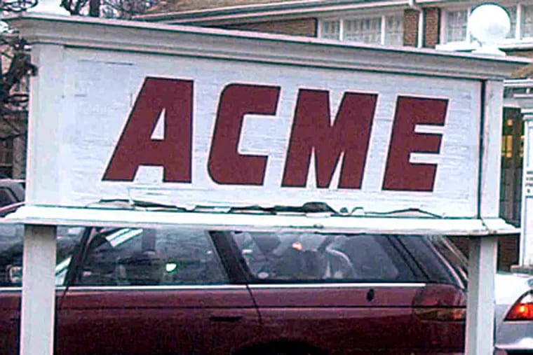 Philly investor reportedly is looking at a deal to buy Acme parent SuperValu.