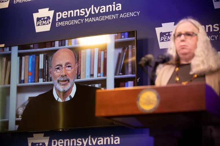 Gov. Tom Wolf had resisted a statewide order, saying he wanted to take a measured approach to limiting people's movements.