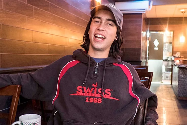 Alex Giannascoli, AKA Alex G, dropped out of Temple to pursue a musical career and is a rising star in the indie-pop scene. (Ed Hille/Staff photographer)