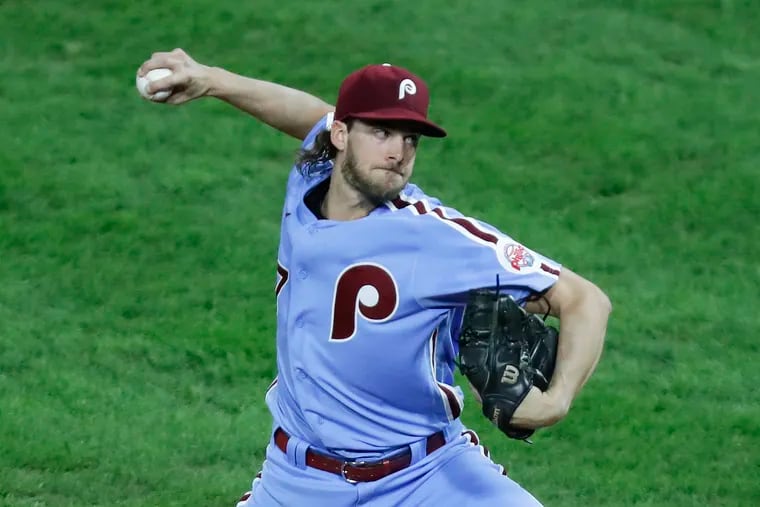 Phillies pitcher Aaron Nola will play in the biggest game of his career on Sunday.