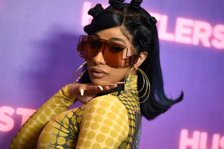 Cardi B arrives at a photo call for "Hustlers" at The Four Seasons on Sunday, Aug. 25, 2019 in Beverly Hills, Calif . (Photo by Jordan Strauss/Invision/AP)