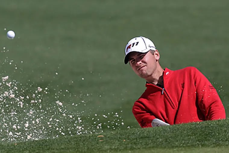 Sean O'Hair hope to play well this weekend at Aronimink. (AP Photo/Chris O'Meara)