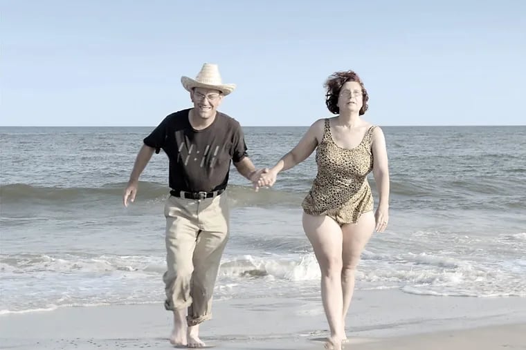 Dina Buno and Scott Levin in a scene from the documentary “Dina.”