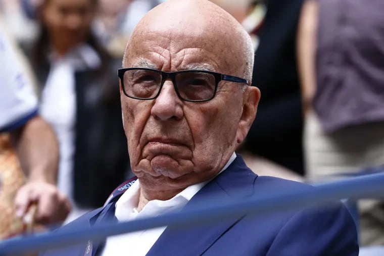 Rupert Murdoch waited for the start of the mens singles final of the U.S. Open tennis tournament between Rafael Nadal, of Spain, and Kevin Anderson, of South Africa in September.