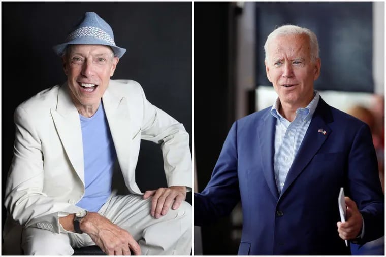 No, that wasn't former Vice President Joe Biden (right) shaking hands and posing for pictures last weekend and Jerry Blavat's nightclub, Memories, in Margate, last weekend. Blavat (left) and several other people at the club were momentarily fooled by a look-alike.
