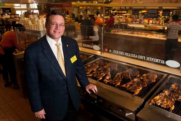 Jeff Brown, CEO of Brown's Super Stores, owns 11 ShopRites across the Philadelphia region. (Michael Pronzato / Staff Photographer)