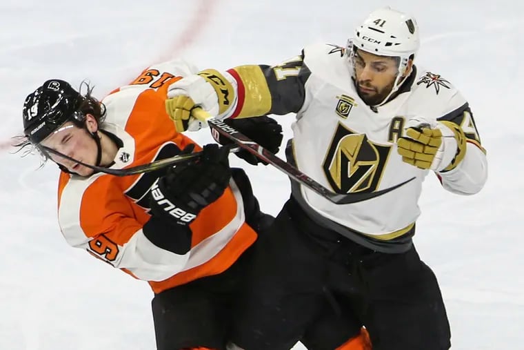 The Flyers will start the 2018-19 season on the road against the Vegas Golden Knights.