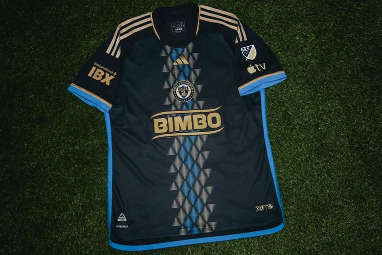 The Union's new primary jersey for the 2024 and 2025 seasons.