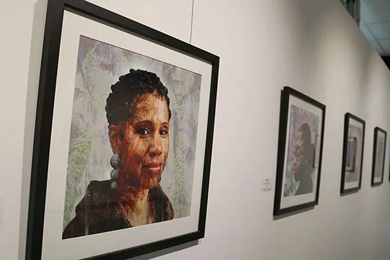 At the Arts Garage in Atlantic City are works by Glynnis Reed. (ANDREW THAYER / Staff Photographer)