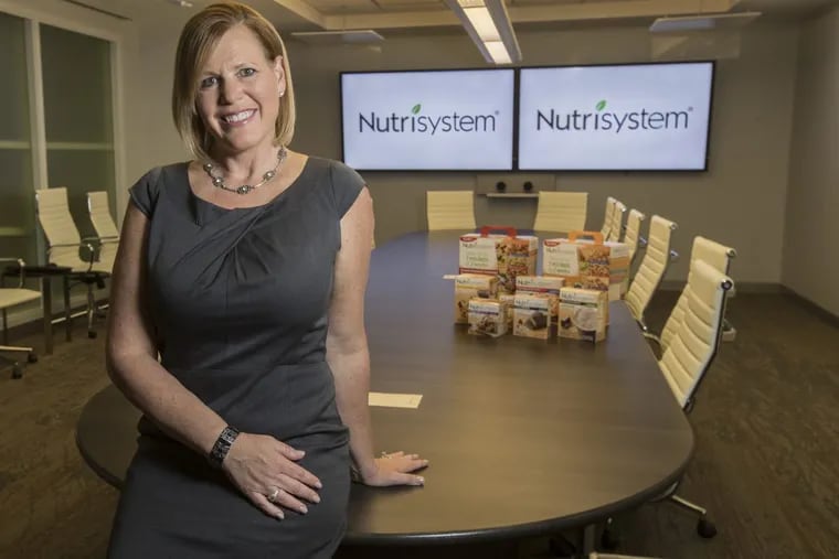 Nutrisystem CEO Dawn Zier has led a turnaround of the iconic brand since taking over the top job in November 2012. MICHAEL BRYANT / Staff Photographer