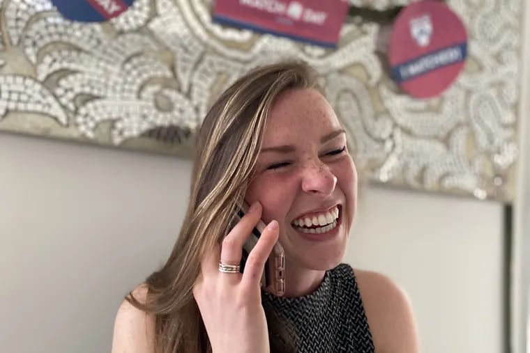 University of Pennsylvania medical school student Erin Tully shares the exciting news that she will stay at Penn for her medical residency in internal medicine and pediatrics.