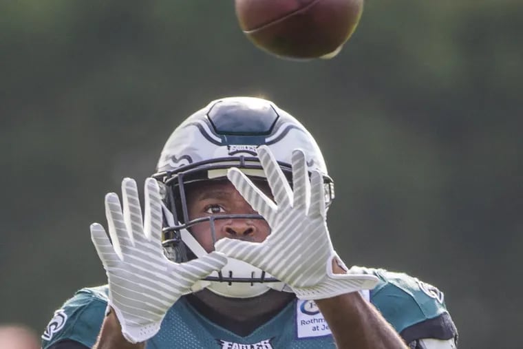 Eagles wide receiver Torrey Smith could play a bigger role in the locker room since Jordan Matthews has moved on.
