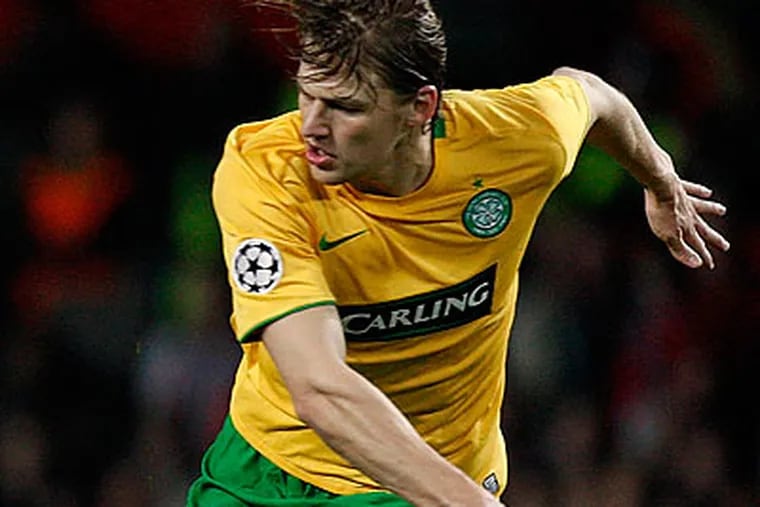 Celtic defender Glenn Loovens admitted that his team doesn't know much about the Union. (Jon Super/AP file photo)