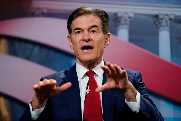 Mehmet Oz participated in a debate on Newsmax this week alongside four other Republican candidates.