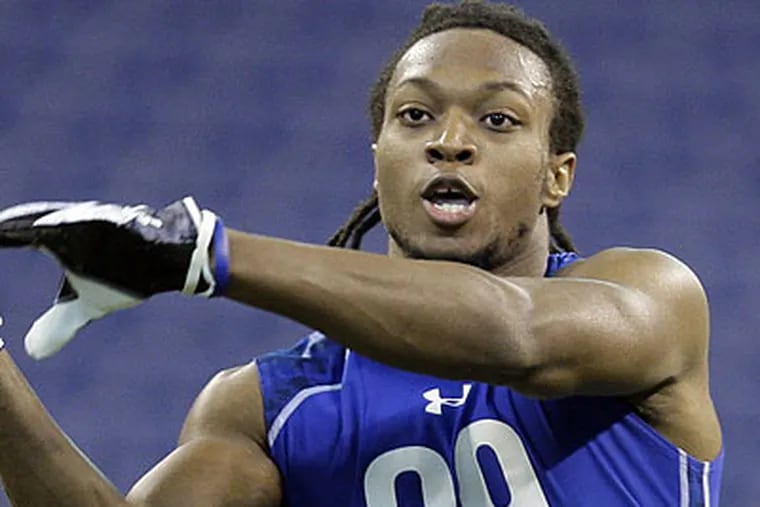 The Eagles drafted Kentucky cornerback Trevard Lindley in the fourth round. (Gerry Broome/AP file photo)
