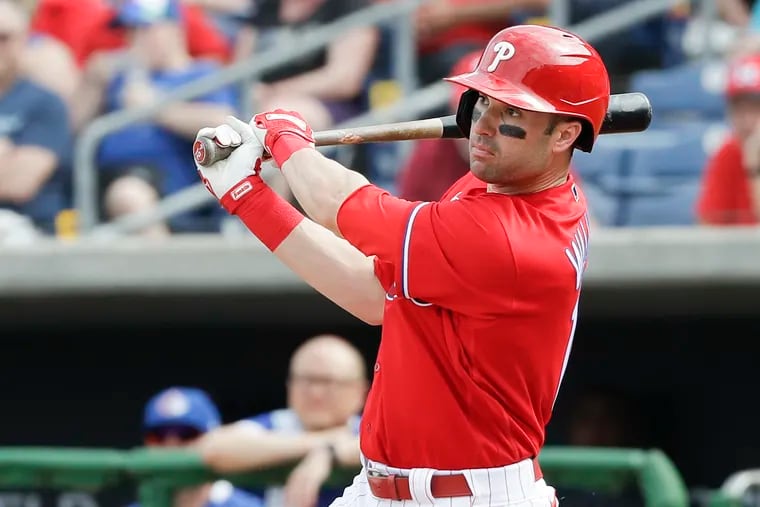 Veteran infielder Neil Walker is trying to make the Phillies' opening-day roster after signing a minor-league contract in January.
