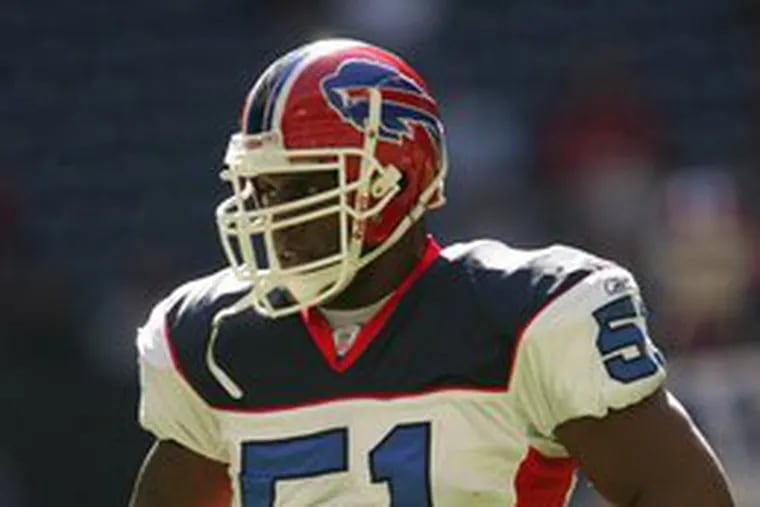 Takeo Spikes, a Pro Bowl player in 2003 and &#0039;04, is coming off 2005 Achilles&#0039; injury.