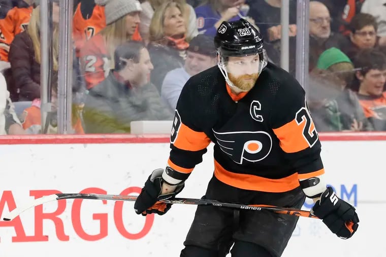 Center Claude Giroux is the only current Flyer among the top 16 players in his team's bracket, which will help decide the best athlete in Philadelphia sports history. The 64-player field, which also includes the Phillies, Eagles, and 76ers, will be on Inquirer.com Tuesday.