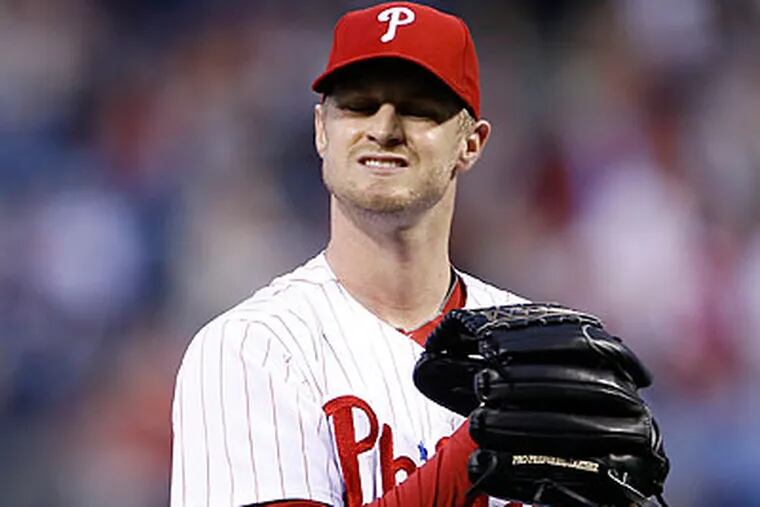 Kyle Kendrick will make his third start of the season on Saturday in Pittsburgh. (Yong Kim/Staff file photo)