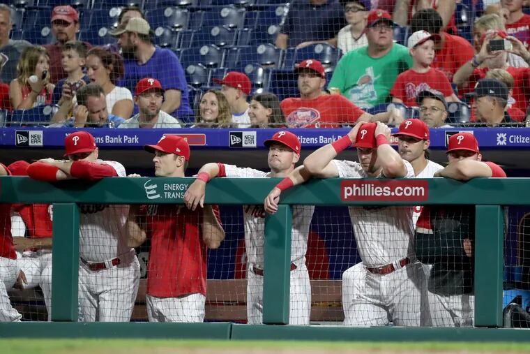 In a simulated 2020 season going on right now, the Phillies are 8-16. And this is how they'd feel about it.