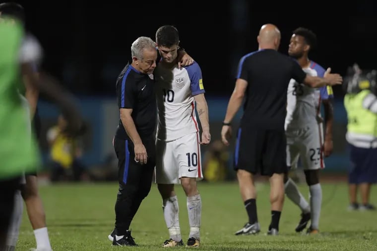 Hershey native Christian Pulisic and the rest of the United States men’s national soccer team will not be playing at the 2018 FIFA World Cup in Russia.