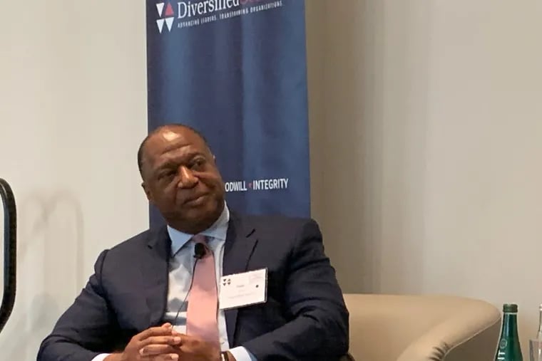 Diversified Search CEO Dale E. Jones at the Four Seasons Hotel, Comcast Technology Center, Oct. 22, 2019