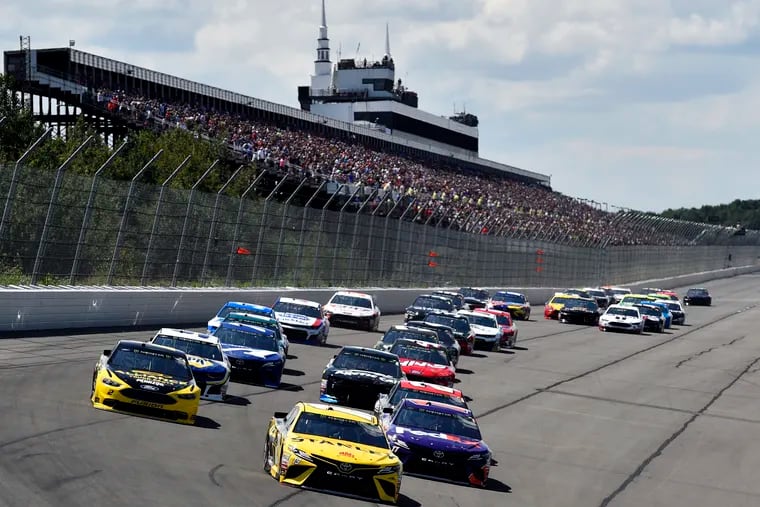 New rules will be in place for Sunday's Pocono 400 at Pocono Raceway.