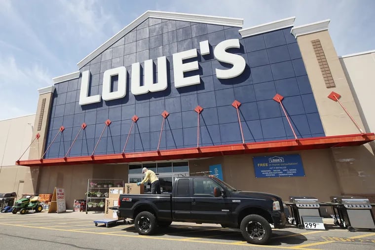 A Lowe's home improvement store