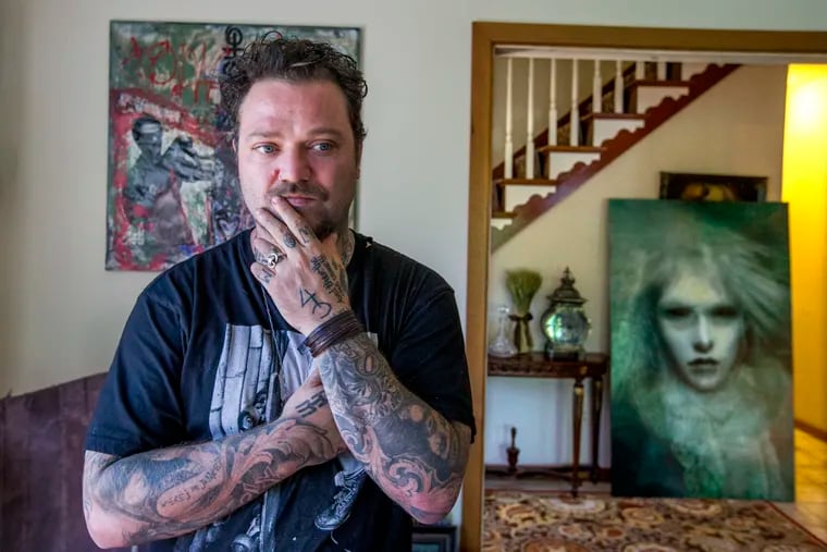 Bam Margera in West Chester in 2018.
