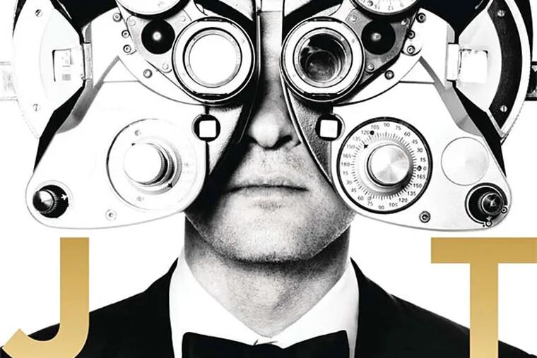 The cover art from Justin Timberlake's "20/20 Experience."