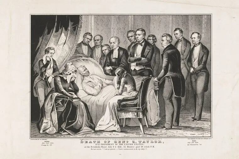 Medical Mystery Did this president suffer a death by cherries?