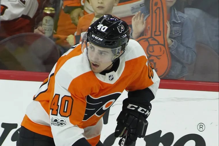 The Flyers hope moving Jordan Weal to his natural position, center, will jump-start the second line.