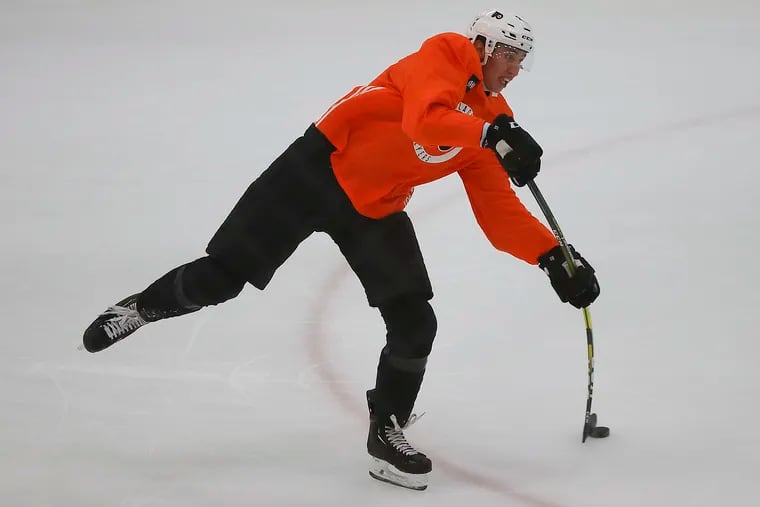 Flyers forward Isaac Ratcliffe is set to make his NHL debut on Saturday afternoon against the Los Angeles Kings.