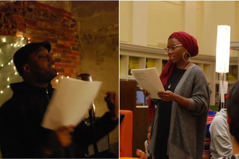 Readers at We (Too) Are Philly this summer have included Warren C. Longmire (left) and Husnaa Hashim.