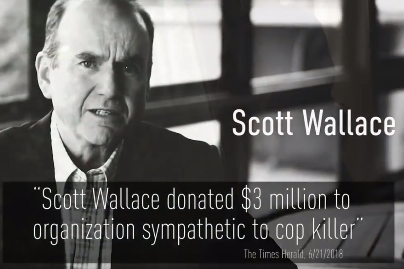 TV stations stop airing ad alleging Democrat Scott Wallace helped fund cop-killer Mumia Abu-Jamal’s defense