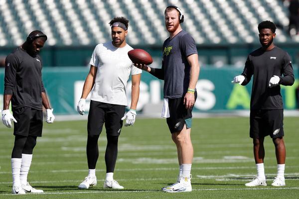 Carson Wentz, Eagles working fast to get another practice-squad promotion up to speed