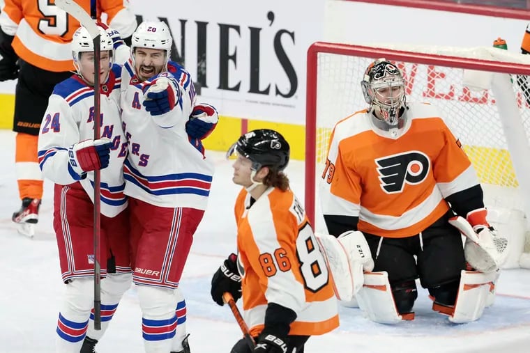 With their 3-2 loss to the New York Rangers on Saturday night, the Flyers' skid extended to seven games. Now, they haven't won a game since Dec. 29 against the Seattle Kraken.