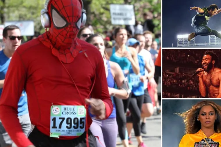 Fitness experts, music artists, and readers share their running playlist go-to songs ahead of the Broad Street Run.