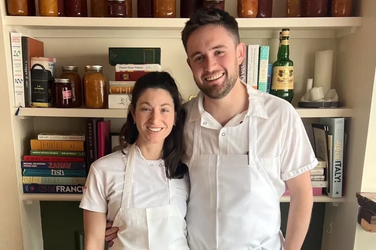 "It's been our dream to do a restaurant together," said chef Amanda Shulman, with fiancé Alex Kemp Roussy.