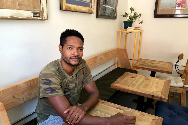 Thane Wright, owner of Bower Cafe, 263 S. 10th St., in a 2018 photo at the opening.