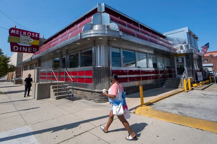 The Melrose Diner, formerly at the intersection of at 15th Street, Snyder Avenue, and West Passyunk Avenue, was officially demolished on Sept. 20, 2023, to make way for an apartment building with a diner on the ground floor.