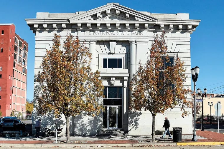 The new headquarters of CI Architecture, Interior Design and Land Planning, comprised of four South Jersey architecture firms merged into one company (CI stands for “City Invincible," from a famous poem by at longtime Camden resident, Walt Whitman). The former National State Bank, at 121 Market Street, in Camden, November 18, 2016.