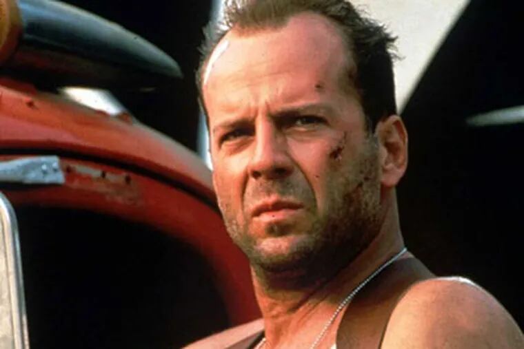 Bruce Willis in "Die Hard."