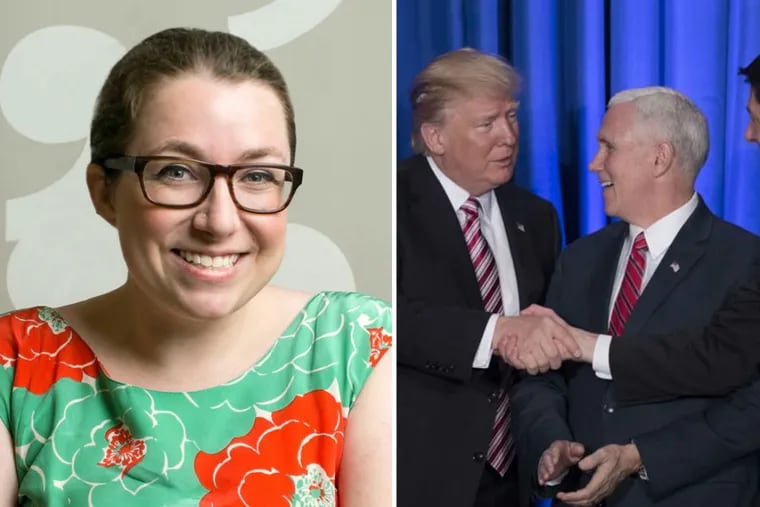 Philadelphia journalist Emily Guendelsberger has been identified as the woman who infiltrated and might have secretly recorded a closed-door discussion of congressional Republicans at their Center City retreat last week.